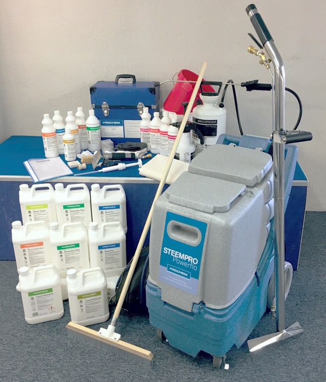 ProChem carpet cleaning extractor machine